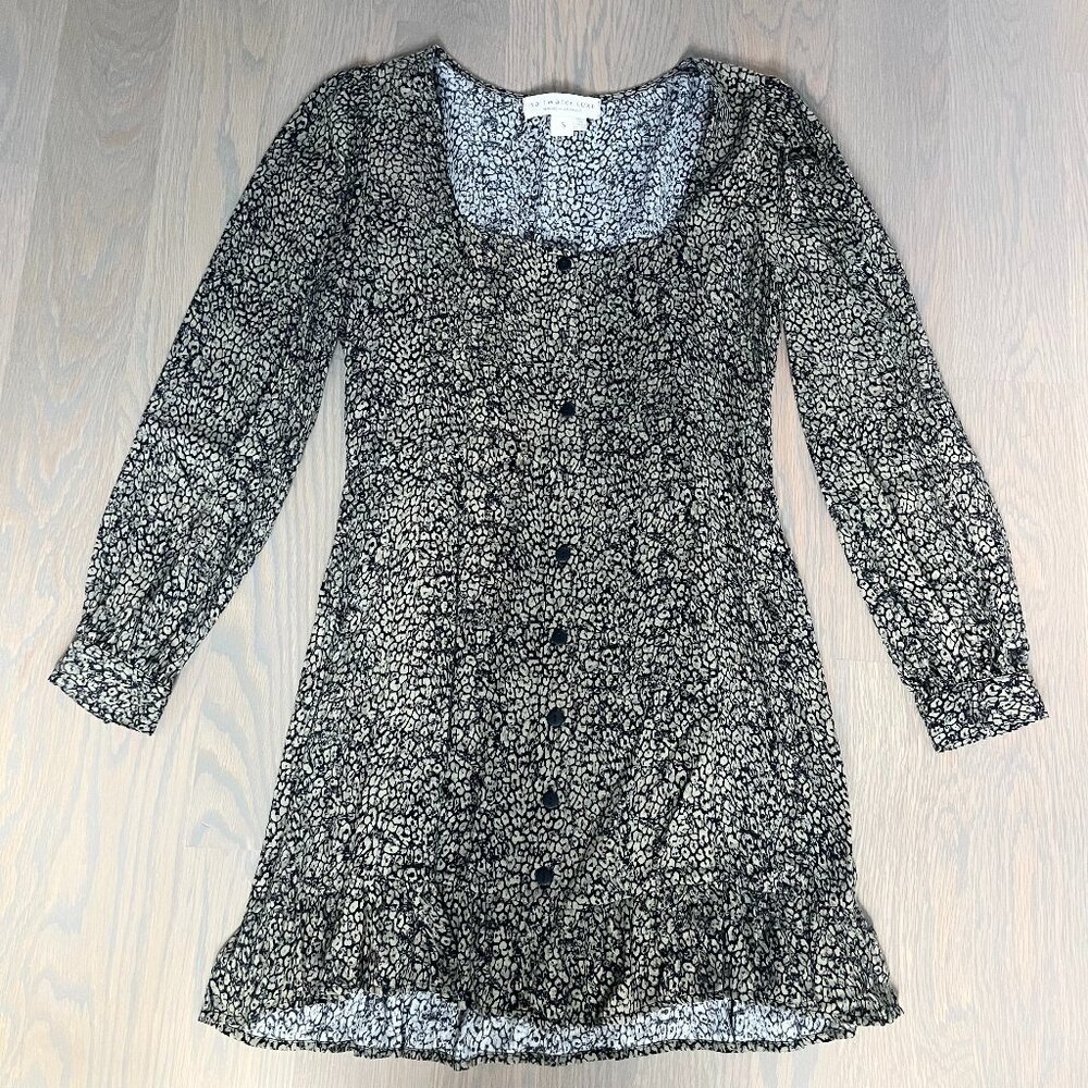 Saltwater Luxe Leopard Print Button-Front – Size Small